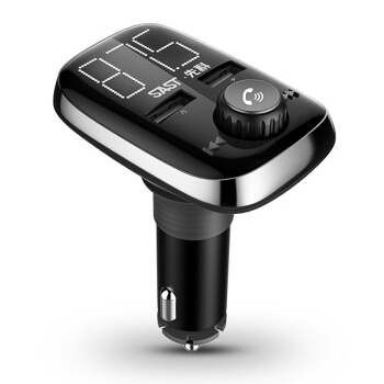 先科車載充電器一牽引二自動車シガライター三重USBダブル拡張口Type-C変換器はアップル/ファーウェイ/小米【T 67】車載Bluetooth mp 3に適用されます。