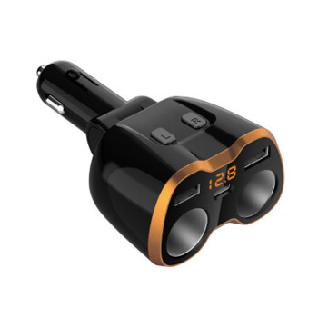 先科（SAST）車載充電器車充電シガラターは、第二4.8 Aを牽引して、自動車用USBコンセント変換器12 v/24 v汎用モデルを充電します。