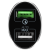 モミ士（MOMAX）車載充電器QC 3.0チャージーダブルUSB 1トレーラーヘッド5 V 2.4 AファーウェイAndroidアップル汎用ブラック