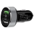 モミ士（MOMAX）車載充電器QC 3.0チャージーダブルUSB 1トレーラーヘッド5 V 2.4 AファーウェイAndroidアップル汎用ブラック