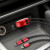 【自動伸縮拒否乱雑】自動車拡張シガラタタは、2台の車載充電器をアメリカの急速pdに充電し、2分の2のアップルAndroid汎用快速充電【レベルアップモデル】アップル+Android+Type 3合で線の赤
